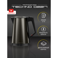 Электрический чайник TECHNO D2217 (графитовый)