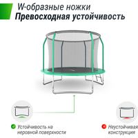 Батут Unix Line Supreme Basic 8 ft (green)