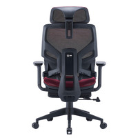 Кресло CACTUS CS-CHR-MC01-BK (черный/красный)