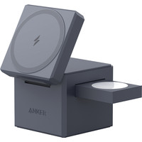 Беспроводное зарядное Anker 3-in-1 Cube with MagSafe