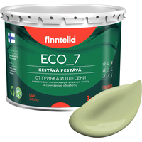 Краска Finntella Eco 7 Vihrea Tee F-09-2-3-FL033 2.7 л (пастельно-зеленый)