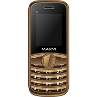 Кнопочный телефон Maxvi C4 Brown