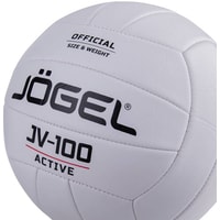 Волейбольный мяч Jogel JV-100 (5 размер, белый)