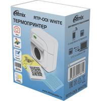 Мобильный фотопринтер Ritmix RTP-001 White