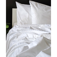 Постельное белье Homely White Stripe (1.5-спальный наволочка 70x70)