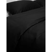 Постельное белье Loon Adelina (2-спальный, наволочка 50x70, черный)