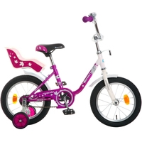 Детский велосипед Novatrack Maple 14 (фиолетовый)