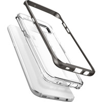 Чехол для телефона Spigen Neo Hybrid Crystal для Galaxy S7 Edge Gunmetal [SGP-556CS20047]