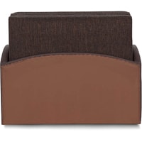 Кресло-кровать Мебельград Оливер (куба/шоколадный)