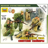 Сборная модель Звезда Советские снайперы