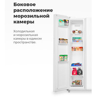 Холодильник side by side MAUNFELD MFF177NFBE