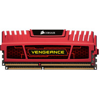 Оперативная память Corsair Vengeance Red 2x4GB DDR3 PC3-12800 KIT (CMZ8GX3M2A1600C9R)