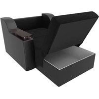 Кресло-кровать Mebelico Сенатор 105472 60 см (черный/черный)