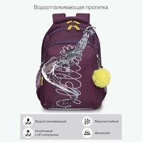 Школьный рюкзак Grizzly RG-361-3 (фиолетовый)