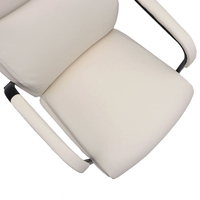 Кресло AksHome Lima Eco (кремовый/черный)