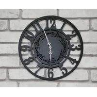 Настенные часы ИП Карташевич Lavanda Black B23 (60см)