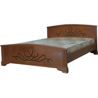 Кровать Муром-мебель Нова 200x200 (с основанием)