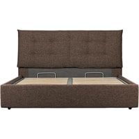 Кровать Craftmebel Eden 200x160 (без ПМ, рогожка, коричневый)
