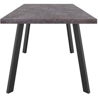 Кухонный стол Avanti Милан раздвижной 139-179x85x75 (черный муар/камень темный)