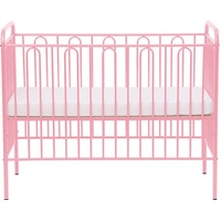 Классическая детская кроватка Polini Kids Vintage 110 (розовый)