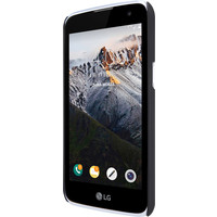 Чехол для телефона Nillkin Super Frosted Shield для LG K4 (черный)
