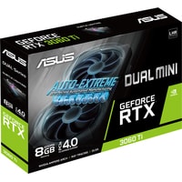 Видеокарта ASUS Dual GeForce RTX 3060 Ti V2 Mini 8GB GDDR6 LHR