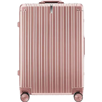 Чемодан-спиннер Ninetygo All-Round Guard Suitcase 20'' (розовый)