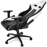 Кресло Sharkoon Elbrus 3 (черный/белый)