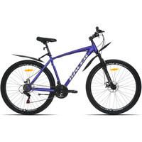 Велосипед Racer Boxfer 29 р.20 2024 (фиолетовый/серебристый)