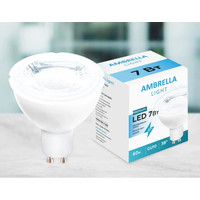 Светодиодная лампочка Ambrella LED MR16-PR 7W GU10 4200K (60W) 175-250V 207864