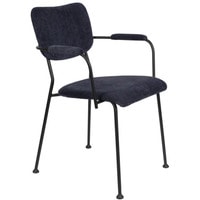 Интерьерное кресло Zuiver Benson (синий/черный) в Барановичах