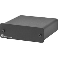 MM/MC фонокорректор Pro-Ject Phono Box USB (черный)