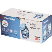 Набор стаканов для воды и напитков Perfecto Linea Ice Rock Blue 31-290200