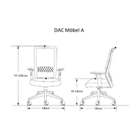 Кресло DAC Mobel A (черный)