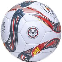 Футбольный мяч Atemi Igneous (5 размер, белый/серый/красный)