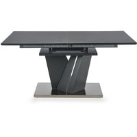 Кухонный стол Halmar Salvador 160-200/90 (темно-серый)