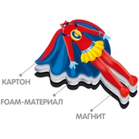Магнитная доска Vladi Toys Одевашка. Ева VT3702-04