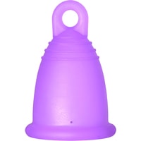 Менструальная чаша Me Luna Classic S кольцо (фиолетовый)