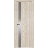 Межкомнатная дверь ProfilDoors 62XN L 80x200 (каштан светлый/стекло серебряный лак)