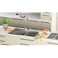 Кухонная мойка Aquasanita Arca SQA200W (белый 710)