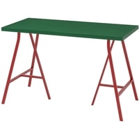 Стол Ikea Линнмон/Лерберг (зеленый/красный) 693.308.28