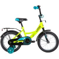 Детский велосипед Novatrack Vector 12 123VECTOR.GN20 (салатовый/черный, 2020)