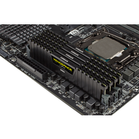 Оперативная память Corsair Vengeance LPX Black 4x4GB DDR4 PC4-24000 [CMK16GX4M4B3000C15]