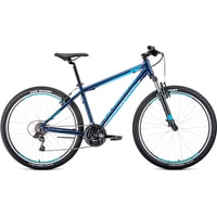 Велосипед Forward Apache 27.5 1.0 р.17 2020 (синий)