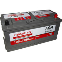 Автомобильный аккумулятор Dynamatrix AGM DEK1050 950A (105 А·ч)