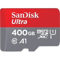 Карта памяти SanDisk microSDXC SDSQUAR-400G-GN6MA 400GB (с адаптером)