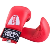 Тренировочные перчатки Green Hill Cobra KMС-6083 (S, красный)