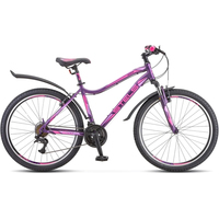 Велосипед Stels Miss 5000 V 26 V050 р.18 2021 (фиолетовый/розовый)