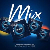 Гладкие и рельефные презервативы My.Size Mix №28 размер 69