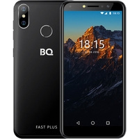 Смартфон BQ-Mobile BQ-5519L Fast Plus (черный)